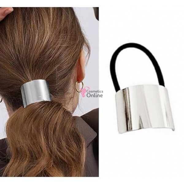 Inel pentru prins parul din metal model DMX01OO Argintiu